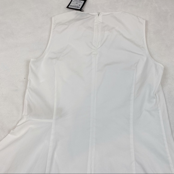 Massimo Dutti sleeveless drapey shirt top - Picture 8 of 9